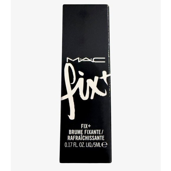 MAC Cosmetics MACStack Mascara FIX+ Setting Spray Lipstick Sampler Trio New - Picture 3 of 4